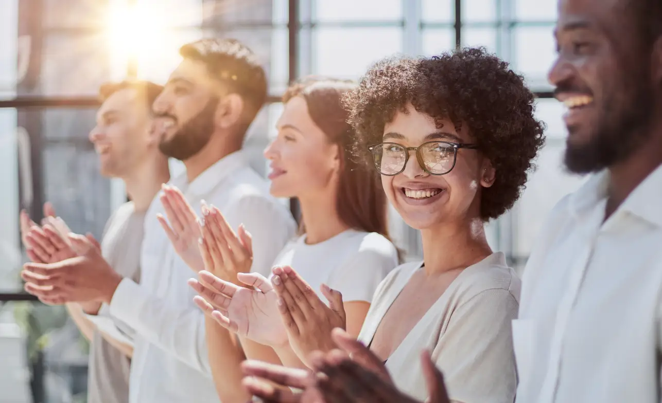 Illustration of global business expansion with diverse teams and cultural inclusivity